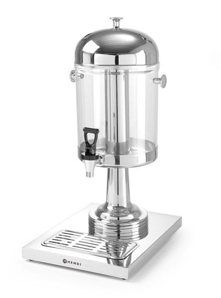 Distributore di succhi Hendi, con cilindro del ghiaccio per il raffreddamento, 8 L, LxLxA: 260x360x560 mm, 425299
