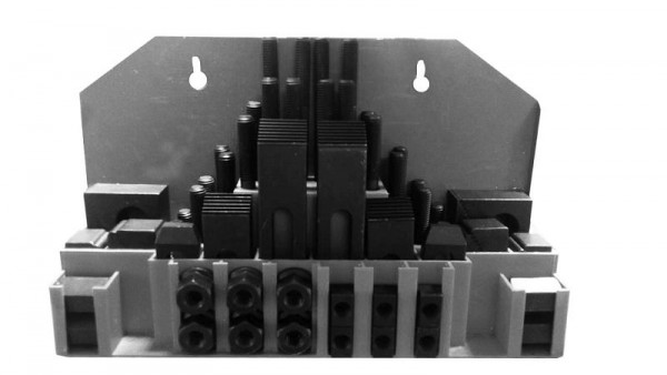 Set di serraggio MACK, 58 pezzi, filettatura di serraggio M12, dadi a T 14 mm, 11-ASS-M12
