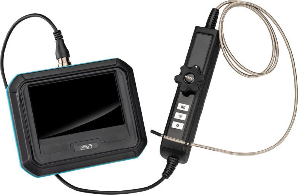 Set endoscopio touch screen Hazet HD con sonda orientabile 180°, ⌀ 3,9 mm, numero di strumenti: 5, 4812-23/5AF