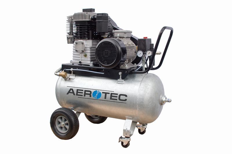 Compressore AEROTEC 780-90 Z PRO, lubrificato ad olio, zincato, 400 V, 2005325