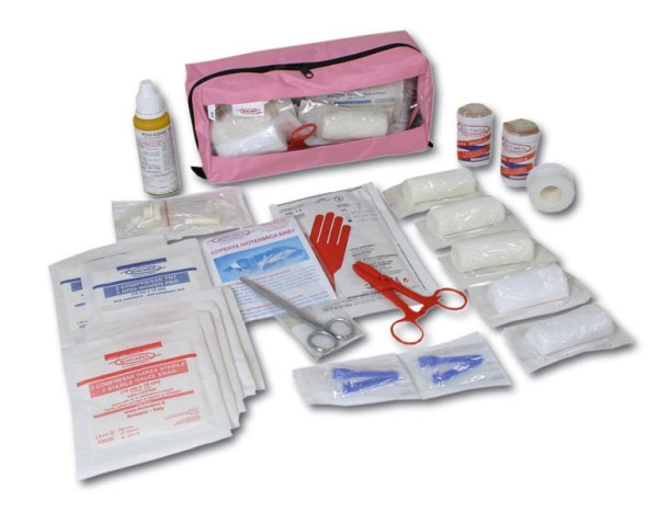 MBS Medizintechnik Kit per parto d'emergenza in sacca modulare, VAL40730