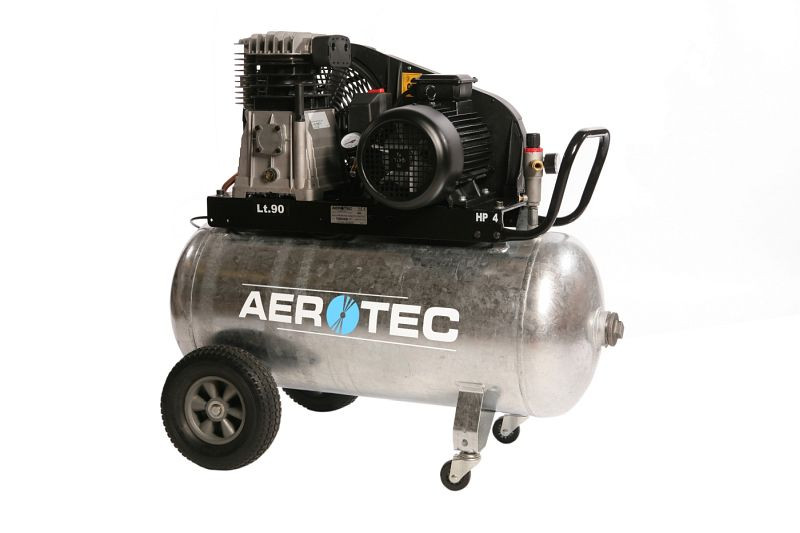 Compressore lubrificato ad olio AEROTEC 600-90, zincato, 400 V, 2005270Z