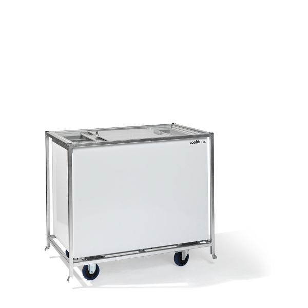 Carrello congelatore da trasporto Cooldura, acciaio zincato, TTR03
