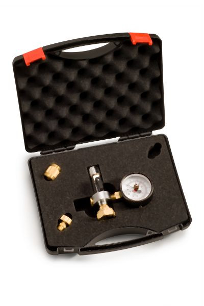 FLAIG set di prova di precisione sanitario con dispositivo combinato di misurazione della contropressione e della pressione di flusso, PF / 16