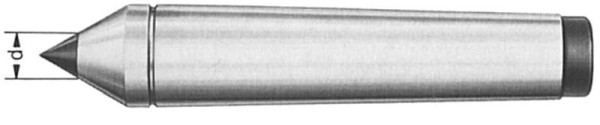Punta centrale fissa MACK con inserto in metallo duro DIN 806, MK 5, 03-553