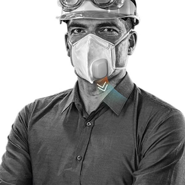 Ventilatore per maschera Karl Dahm per maschera antipolvere Active Art. 11568, 40789