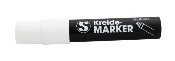 Penna a gesso Schneider 15 mm, colore bianco - spessore di scrittura: 5-15 mm, 198910