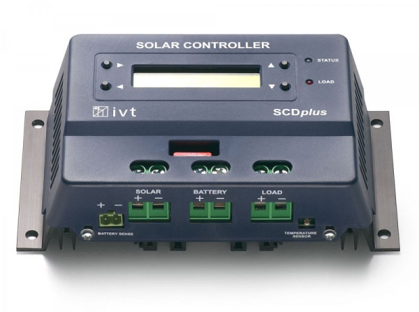 Regolatore solare IVT SCDplus 12 V/24 V, 40 A con display, 200043