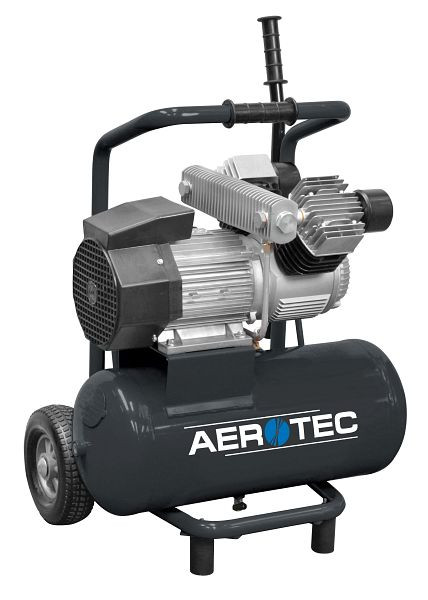 Compressore di montaggio AEROTEC POWERPACK PRO -230 volt compressore a pistoni lubrificato ad olio 10 bar mobile, 2005001