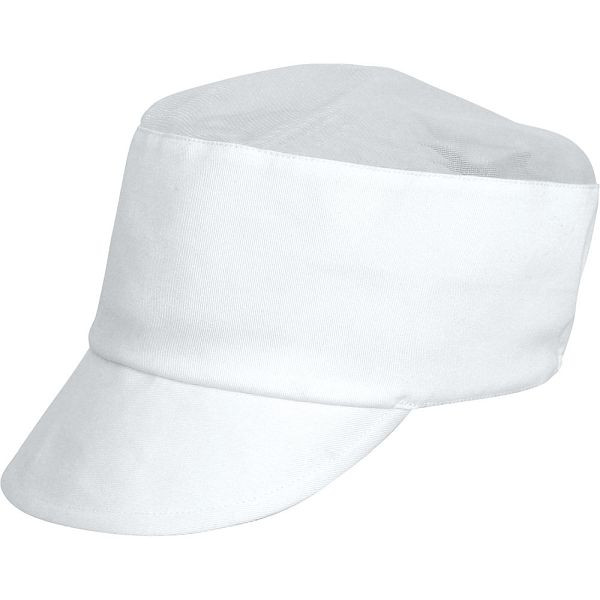 Cappello da panettiere Stalgast, bianco, 35% cotone / 65% poliestere, HB2905002