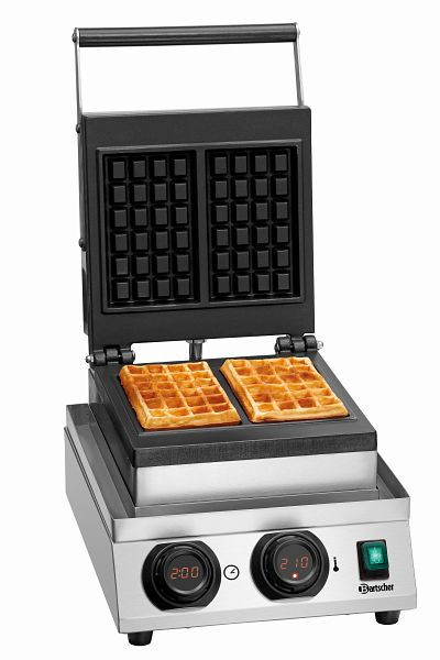 Piastra per waffle Bartscher MDI 1BW-AL, 370271