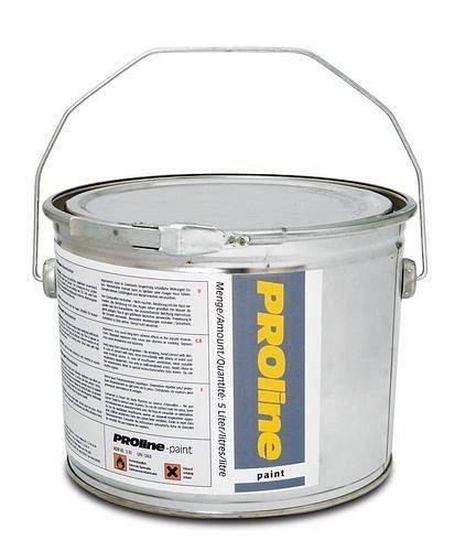 DENIOS PROline-paint vernice per segnaletica orizzontale, 5 litri per circa 20-25 mq, giallo, PU: 5 litri, 180-210