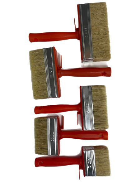 Pennello VaGo-Tools pennello piatto Set da 15 pezzi spazzole per superfici 7/10/12/14/15 cm 3 pezzi ciascuno, 197-107/110/120/140/150 ciascuno 3_hv