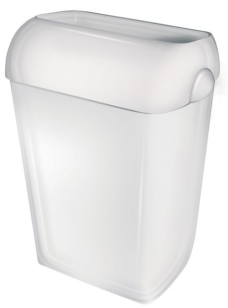 Pattumiera All Care PlastiQline in plastica aperta 43 litri bianco, 5650