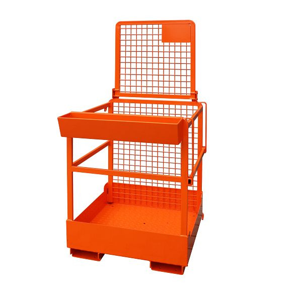 Cestello industriale Eichinger per carrello elevatore 1 persona, arancio puro, 10730500000100