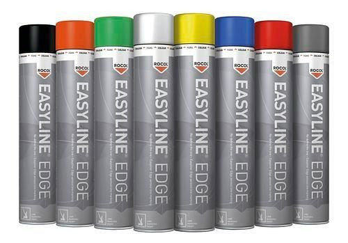 DENIOS Easyline vernice per tracciare linee, bianco (simile a RAL 9016), 6 barattoli da 750 ml ciascuno, UI: 6 pezzi, 241-923