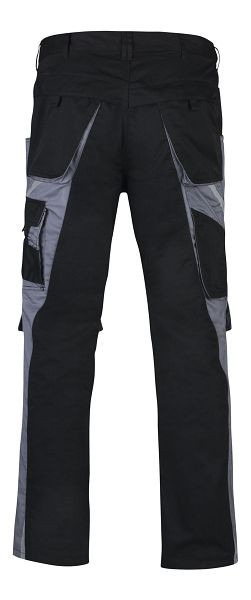 PKA Bestwork New / Lady pantaloni da donna, 250 g/m², nero/grigio, taglia: 34, PU: 5 pezzi, DA-BWBH-S-034