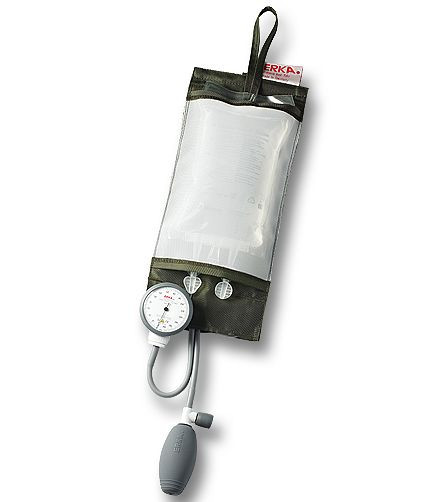 Bracciale per infusione a pressione ERKA colore verde SWITCH 2.0 HPC, volume: 500 ml, 822.00000
