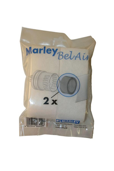 Condotto dell'aria di mandata Marley con filtro di ricambio per la protezione dai pollini, PU: 2 pezzi, 064406