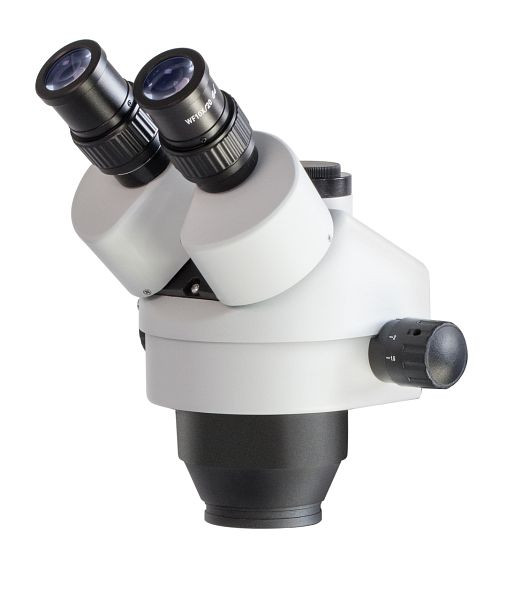 KERN Optics testa per microscopio stereo con zoom, Greenough 0,7 x - 4,5 x, binoculare, oculare HWF 10x / Ø 20 mm High Eye Point, OZL 461