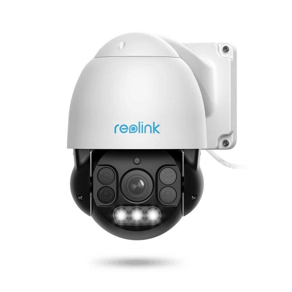 Reolink D4K23 Telecamera di sicurezza IP Smart 4K UHD PoE con PTZ ad alta velocità e Spotlight, rd4k23