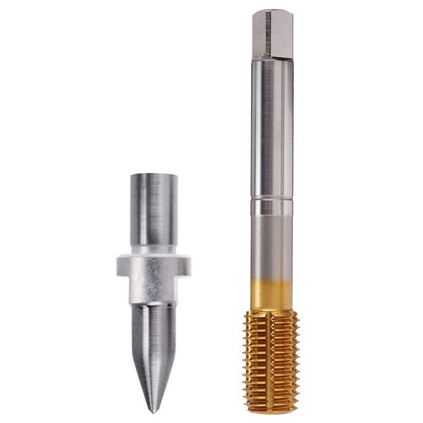 THERMDRILL Tool-Set M5, &quot;cut-long&quot;, (punta a flusso e filettatrice), spessore massimo del materiale: 4,5 mm, TSM5CL