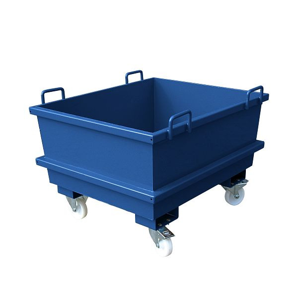 Contenitore universale industriale Eichinger, 1000 kg, 300 litri, blu genziana, 20310400000097
