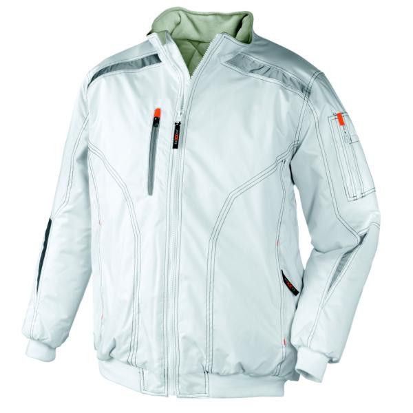 giacca da pilota impermeabile teXXor FJORD, taglia: L, colore: bianco, confezione da 10, 4184-L