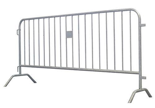 Barriera DENIOS in acciaio, zincata, larghezza 2000 mm, staffa di collegamento inclusa, 249-329