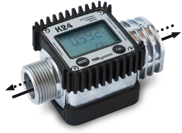 ZUWA contatore digitale K24 ATEX per benzina/kerosene/diesel, portata massima 7-120 l/min, P40800