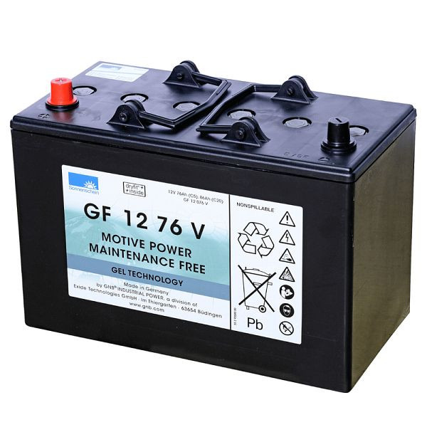 Batteria EXIDE GF 12076 V, trazione dryfit, assolutamente esente da manutenzione, 130100008