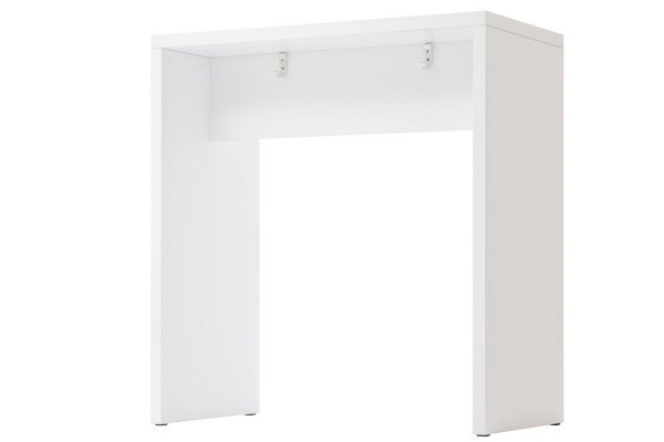 Tavolo da bar Hammerbacher 104x50x108 cm (LxPxA) bianco, truciolare particolarmente leggero, spessore 38 mm, VMP104/W