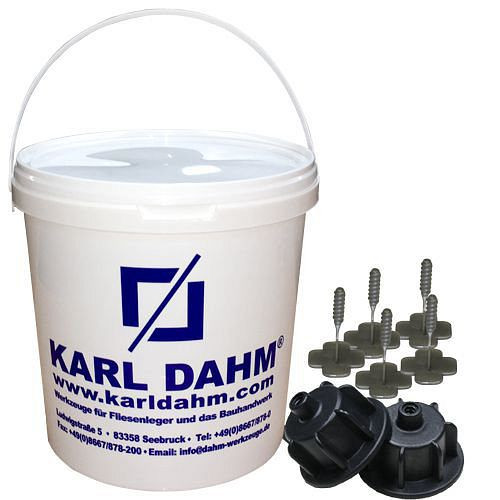 Set base sistema di livellamento Karl Dahm nero, 1 mm, 12451