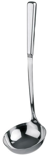 Mestolo APS, Ø 9 cm, lunghezza: 31 cm, 0,1 litro, acciaio inossidabile, lucidato a specchio, -CLASSIC-, 75908