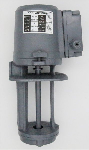 Pompa del liquido di raffreddamento ELMAG 1/8 HP, 230 volt, per sistema di raffreddamento 9 l, 9106078