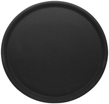 Vassoio rotondo Contacto, 43 cm, nero antiscivolo, 5305/431