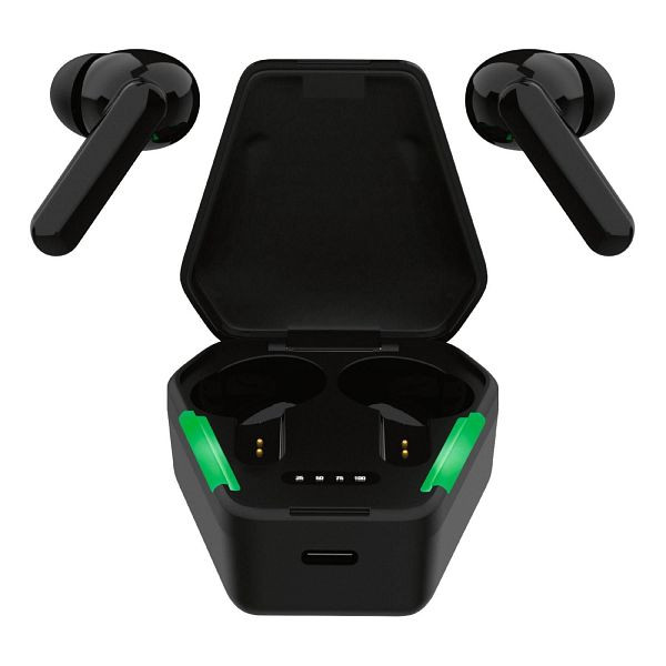 Cuffie in-ear da gioco Bluetooth STREETZ TWS-115 fino a 4 ore, TWS-115