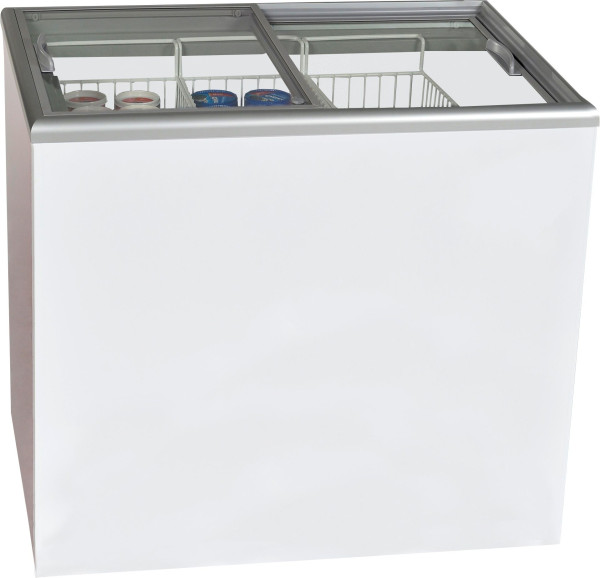 Congelatore commerciale Saro con coperchio scorrevole in vetro modello NOVA 35, 481-1030