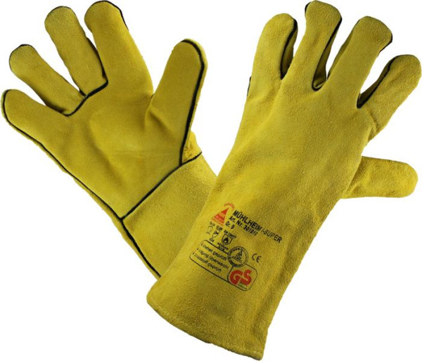 Hase Safety MÜHLHEIM-I-SUPER, guanti di sicurezza per saldatori, taglia: 10, UI: 6 paia, 301010-10
