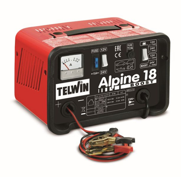 Caricabatterie Telwin ALPINE 30 BOOST, 230V 12-24V, 807547
