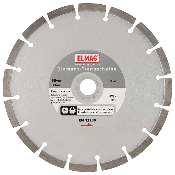 Disco diamantato ELMAG 700 mm, SILVER LINE - UNI, foro: 30,0 mm, 61559
