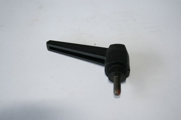 ELMAG leva di serraggio in plastica, nera, filettatura M6, 9801050