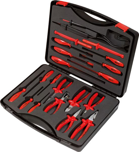 Set di utensili KS Tools con utensili isolati, 20 pezzi, 117.1870