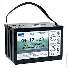 Batteria EXIDE GF 12052 YO, assolutamente esente da manutenzione, 130100025