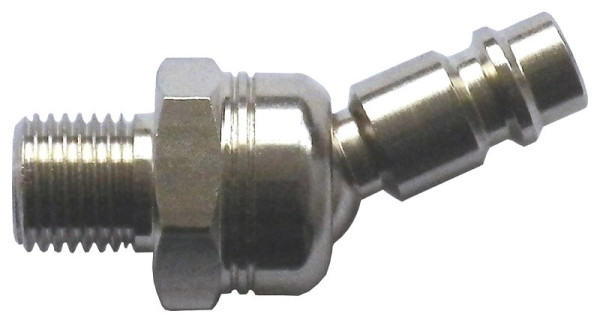 ELMAG connettore girevole in acciaio DN 7, 2, AG 1/4', lunghezza = 54,7 mm, 42790