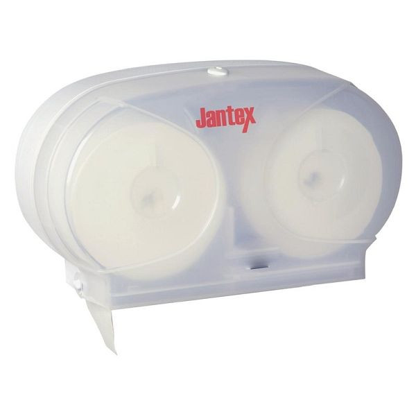 Distributore di carta igienica doppio Jantex, GL060