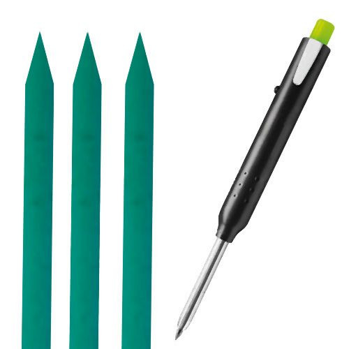 Karl Dahm Cavi di ricambio verdi, 10 pezzi, impermeabili, per marcatori di fori profondi articolo 12271, 12278