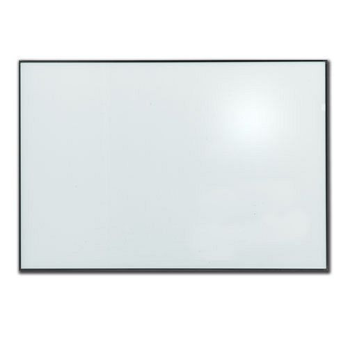 Lavagna bianca in vetro Twinco, 900 x 600 mm, cornice nera, 5621-2