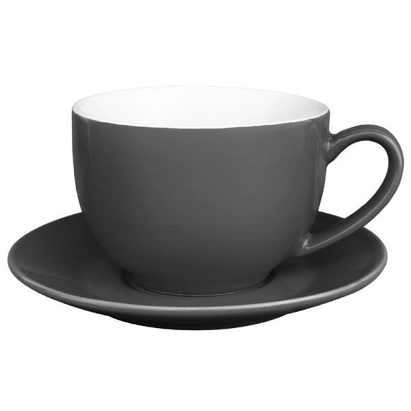 OLYMPIA Cafe Tazze cappuccino grigio 34cl, PU: 12 pezzi, GK078