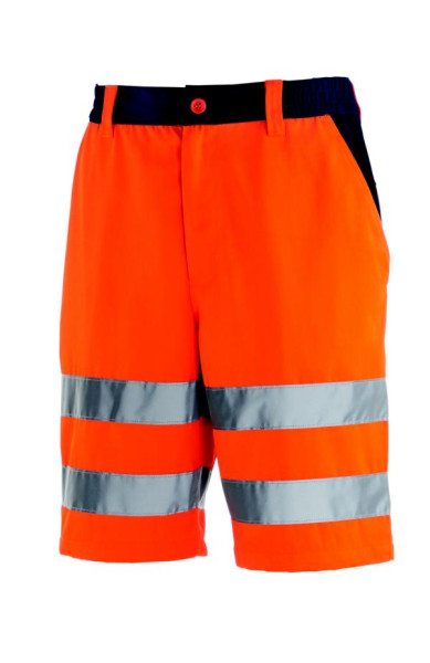 pantaloncini teXXor alta visibilità ERIE, taglia: 44, colore: arancione brillante/blu navy, confezione da 10, 4345-44
